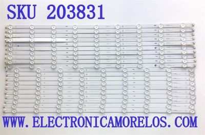 KIT DE LED'S PARA TV VIZIO (20 PIEZAS) / NUMERO DE PARTE CS-MCPCB-150 / 0981010DCF22 / 0981010DCF20 / AMTRAN_65_2019_M65-G0_10x9+10x9_3030C / BC8J-GAAH-2-1-9B9-20 / BC8J-GAAH-2-1-6B9-22 / LB6507N / PANEL V650DJ4-D03 / MODELOS V655-G9 / M657-G0 / V655